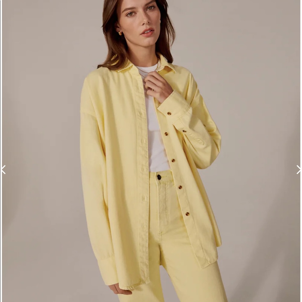 The Ex-Boyfriend Shirt by Favorite Daughter in Lemonade NWT
